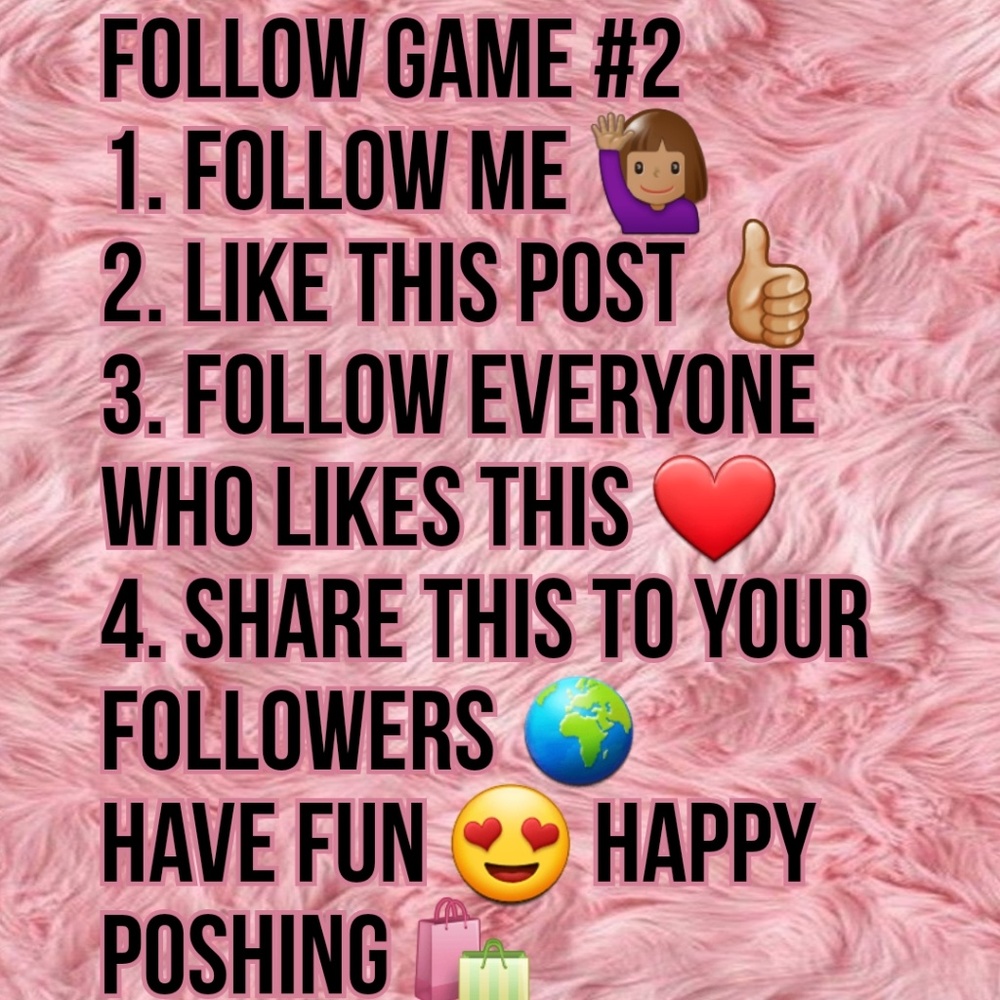 Come Join Follow Game 2! Let's get it going